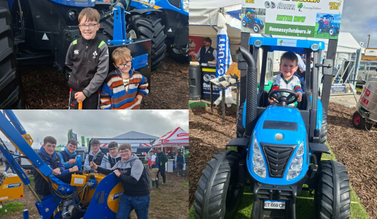 PICTURES: The future of farming - crowds of adorable youngsters attend the ploughing