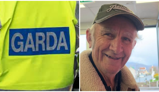 ALERT: Garda&iacute; issue urgent appeal as concerns grown for missing 72-year old man