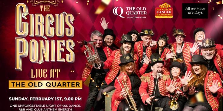 The Circus Ponies take over the Old Quarter this February Bank Holiday