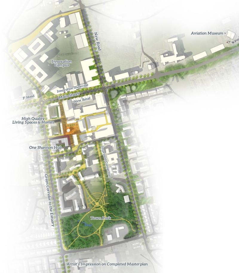 Clare public can now view 'Shannon Town Centre Masterplan'