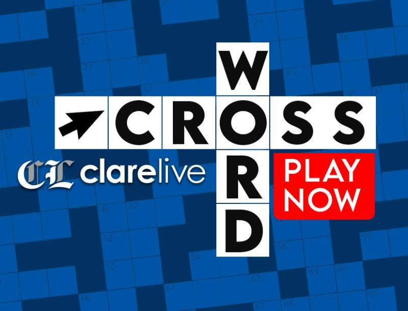 Clare Live Interactive Digital Crossword Puzzle
