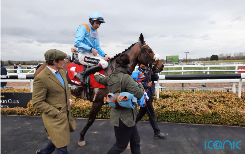 Victorious Marie's Rock books spot at Cheltenham