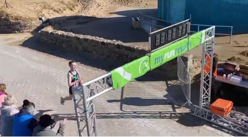 Watch: Clare athlete breaks course record in Bundoran 10 event