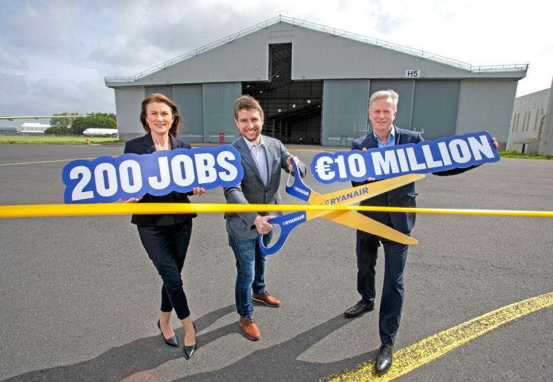 Ryanair opens heavy maintenance facility at Shannon Airport