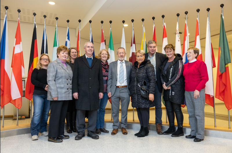 MEP Sean Kelly gives Clare people tour of EU Parliament