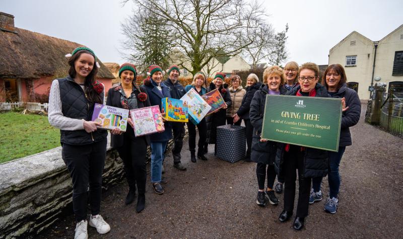 Toys donated by the public at Clare tourist attraction make their way to sick children