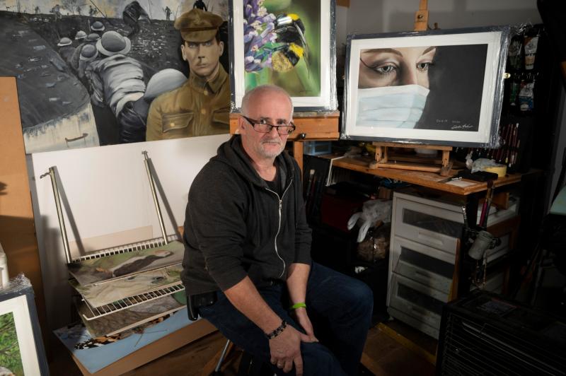 Clare artists and Irish celebrities go undercover in 'mysterious' art show for charity