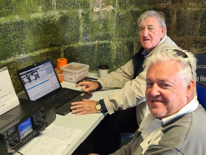 Tokyo called Clare for Mid-West Amateur Radio Club