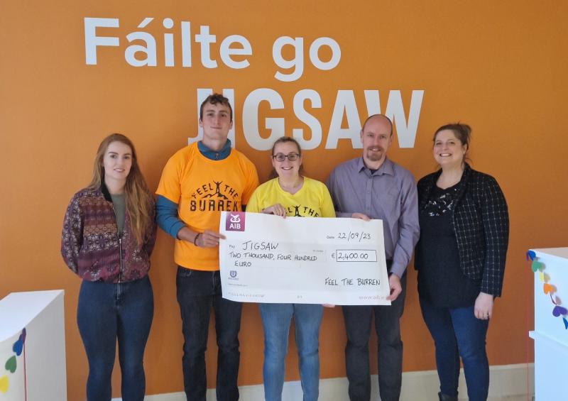 ‘Feel The Burren’ outdoor challenge raises funds for JIGSAW