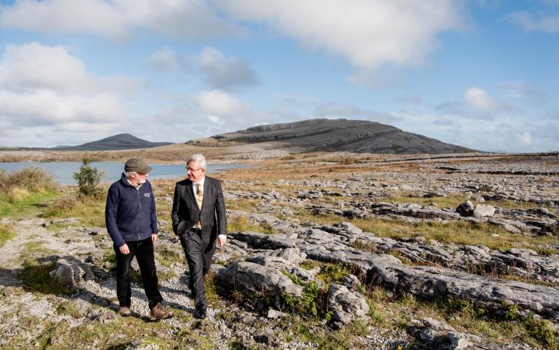 New Burren research partnership announced between University of Galway and National Parks and Wildlife Service 