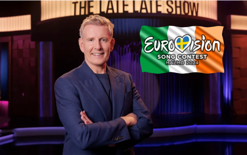 Who are the guests on this week's RTE Late Late Show?