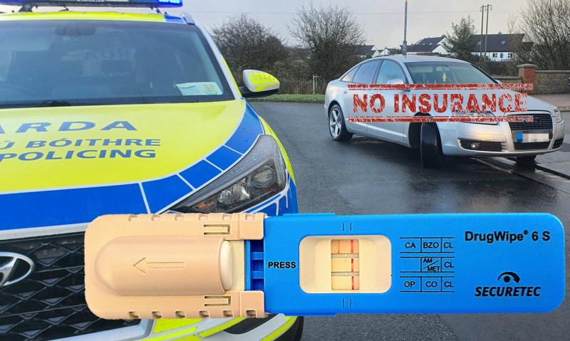 Uninsured Clare motorist who tested positive for cannabis faces court prosecution