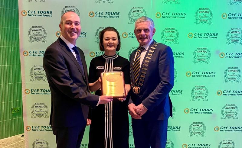 Celebrations as Cliffs of Moher Experience wins Excellence Award