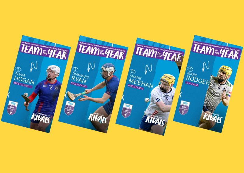 Four Clare hurlers named on Fitzgibbon Cup Team of the Year 