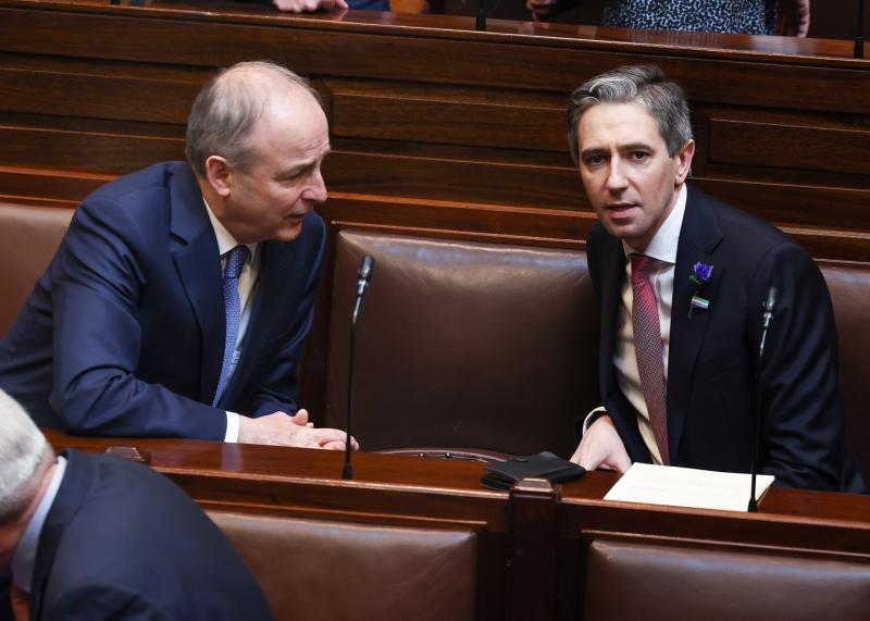 BREAKING: Simon Harris formally nominated as Taoiseach by the Dáil