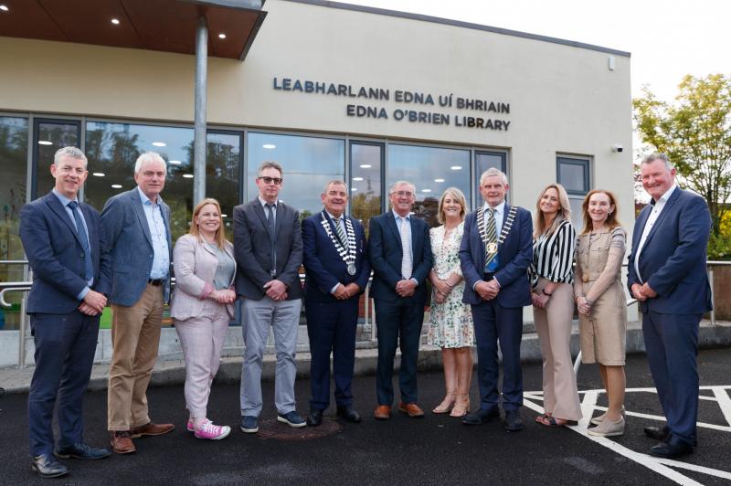 Scariff library officially renamed in honour of Edna O&rsquo;Brien 