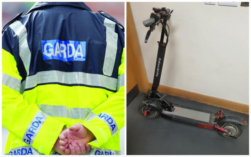 Two teenagers caught on e-scooter by garda&iacute; while driver was on  video call 