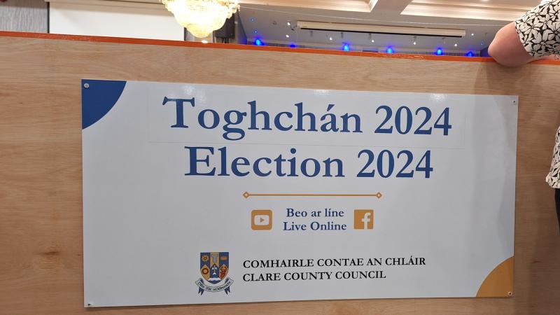 Local Elections 2024: Clare ballot count to formally begin
