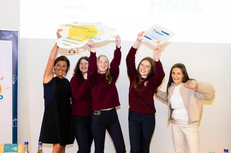 Clare school well 'pea-leased' to win inaugural GROW2CEO challenge
