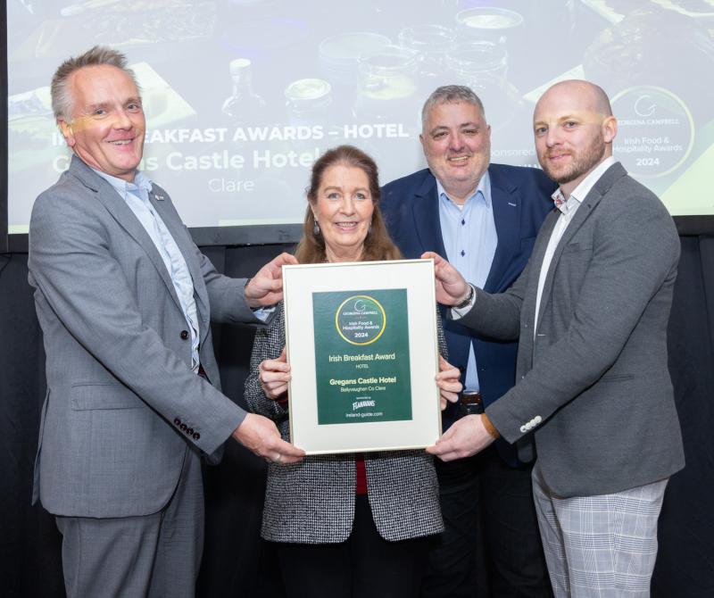 Two Clare hotels scoop major hospitality awards