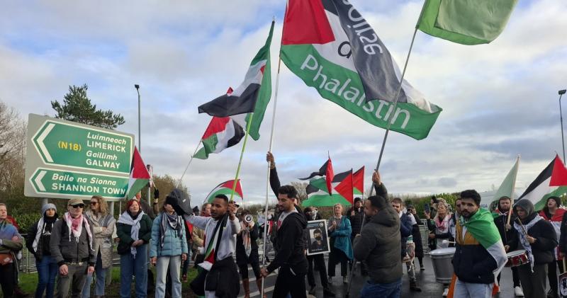 Eight people arrested and charged after Shannon Airport protest