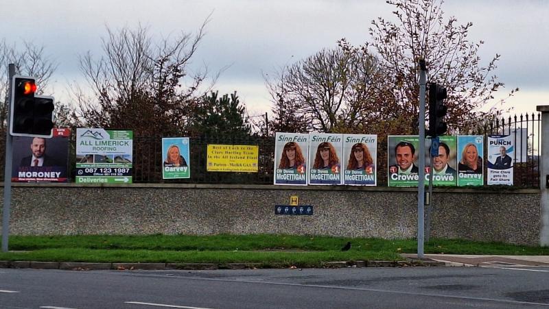 Clare election posters 2024