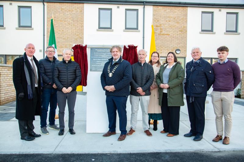 New social housing developments officially opened in two east Clare towns
