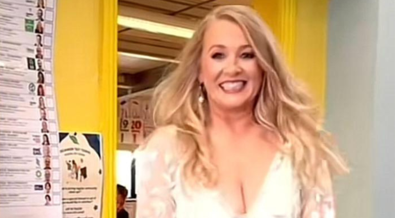 'In those heels' - Clare bride goes viral as she votes five minutes before wedding ceremony 