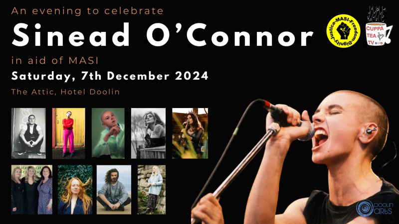 Artists to celebrate the life of Sinéad O'Connor with Tribute Night in Doolin