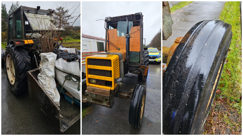 'Was that on Craggy Island?' Tractor stopped by Clare gardai ticks all the wrong boxes