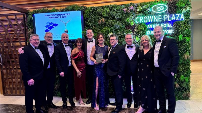 Shannon Airport enjoys success at prestigious Aviation Industry Awards