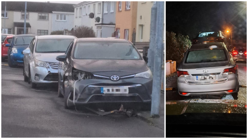 Parked cars seized during garda operation in Clare housing estate