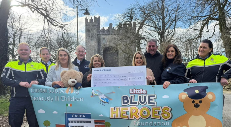 Clare communities raise over €9k for the Little Blue Heroes Foundation