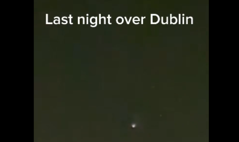WATCH: 'Any ideas?' - Carlow Weatherman shares videos of mysterious objects in night sky 