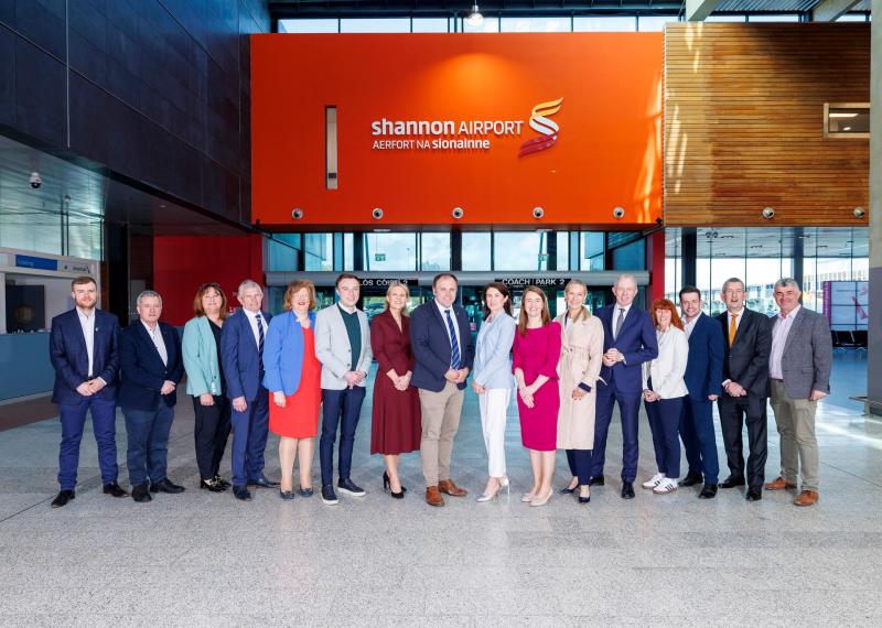 Oireachtas members put their differences aside to advocate for Shannon Airport