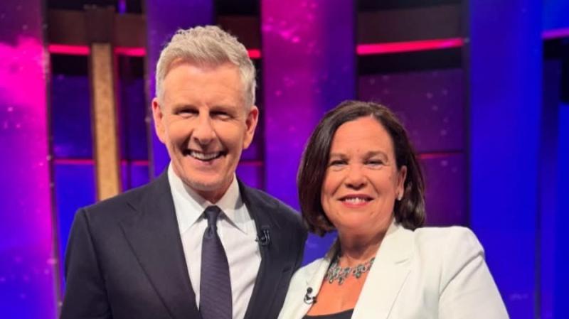 Mary Lou McDonald talks trans rights and a united Ireland on Late Late Show