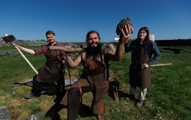 'This festival brings the past to life':  Iron Smelting Festival returns to the Burren