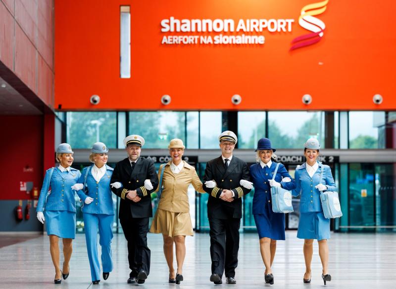 Glitz and glamour as Pan Am jet departs Shannon Airport for first time in more than 30 years