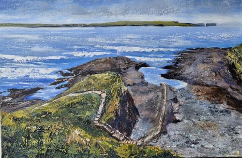 Kilrush artist's latest exhibition inspired by stunning landscapes of West Clare