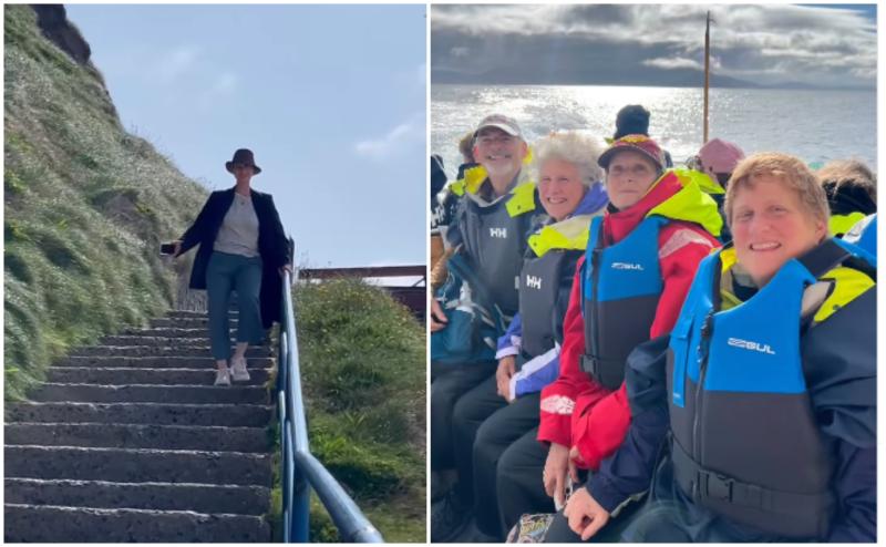 And Just Like That and Sex And The City star spotted on holiday in Clare