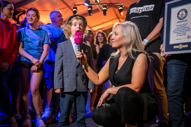 Séamie Séan performing at theFleadh Cheoil na hÉireann 2025 