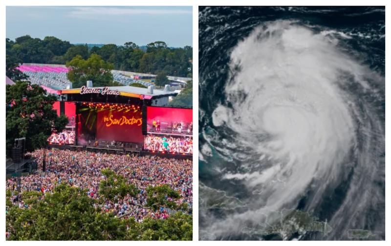 Electric Picnic weather latest: Early storm fears ease but uncertainty remains
