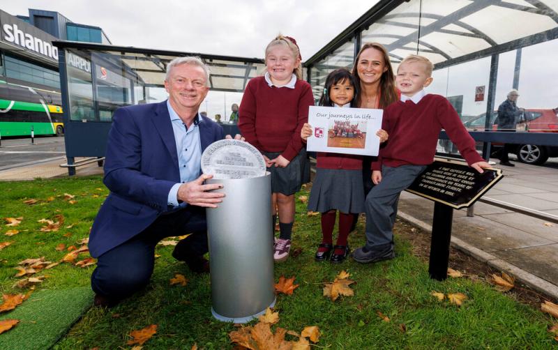 'It’s exciting to imagine': Shannon Airport buries time capsule, to be opened in 80 years