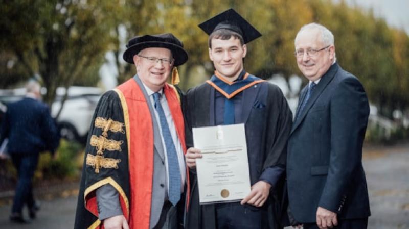Clare Hurler Paddy Donnellan praises 'brilliant experience' at TUS following graduation 