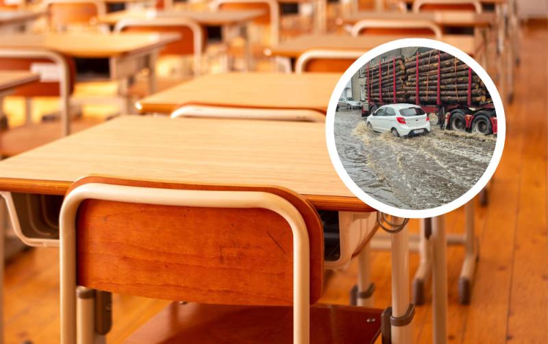 Could schools close over Storm Claudia amid Met &Eacute;ireann update on rain and floods?