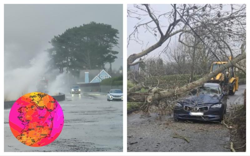 8,000 without power following destructive Storm Bram as three counties still under warning 