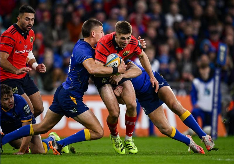 Munster Rugby and Leinster Rugby names sides for Thomond Park URC Christmas derby clash 