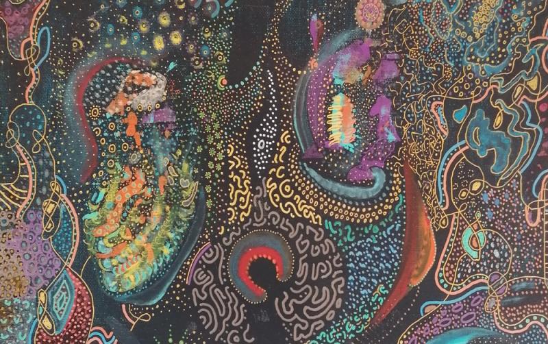 Moving exhibition created by visual arts and music artist comes to Clare village