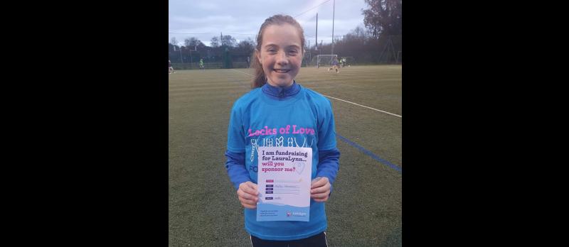 Young girl raises funds charity, by cutting 14 inches of hair, in Clare 