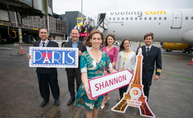 Shannon Airport launches new bi-weekly service to French capital